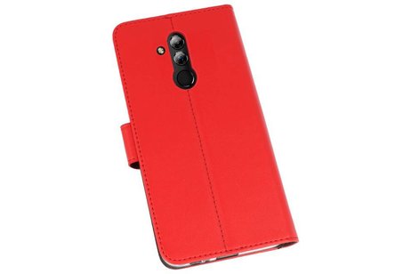 BAOHU Booktype Telefoonhoesjes - Bookcase Hoesje - Wallet Case -  Geschikt voor Huawei Mate 20 Lite - Rood