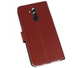 Booktype Telefoonhoesjes - Bookcase Hoesje - Wallet Case -  Geschikt voor Huawei Mate 20 Lite - Bruin