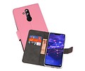 Booktype Telefoonhoesjes - Bookcase Hoesje - Wallet Case -  Geschikt voor Huawei Mate 20 Lite - Roze