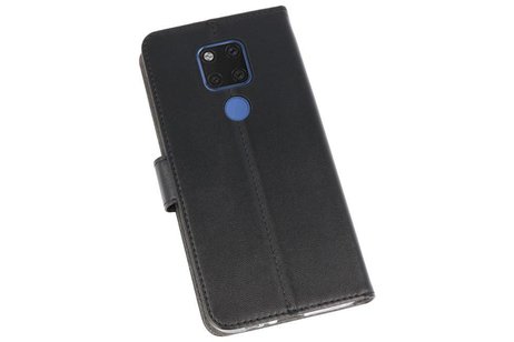 BAOHU Booktype Telefoonhoesjes - Bookcase Hoesje - Wallet Case -  Geschikt voor Huawei Mate 20 X - Zwart
