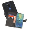 BAOHU Wallet Cases Hoesje Huawei Mate 20 X Zwart