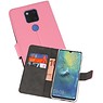 Wallet Cases Hoesje Huawei Mate 20 X Roze