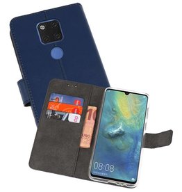 BAOHU Wallet Cases Hoesje Huawei Mate 20 X Navy