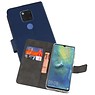 BAOHU Wallet Cases Hoesje Huawei Mate 20 X Navy