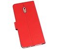 BAOHU Booktype Telefoonhoesjes - Bookcase Hoesje - Wallet Case -  Geschikt voor Nokia 2.1 - Rood