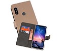 BAOHU Booktype Telefoonhoesjes - Bookcase Hoesje - Wallet Case -  Geschikt voor XiaoMi Redmi Note 6 Pro - Goud