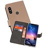 Wallet Cases Hoesje XiaoMi Redmi Note 6 Pro Goud