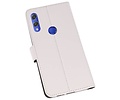 Booktype Telefoonhoesjes - Bookcase Hoesje - Wallet Case -  Geschikt voor Huawei Note 10 - Wit