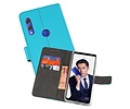 Booktype Telefoonhoesjes - Bookcase Hoesje - Wallet Case -  Geschikt voor Huawei Note 10 - Blauw