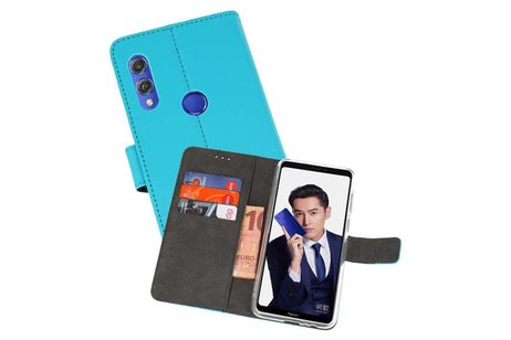 Booktype Telefoonhoesjes - Bookcase Hoesje - Wallet Case -  Geschikt voor Huawei Note 10 - Blauw