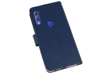 BAOHU Booktype Telefoonhoesjes - Bookcase Hoesje - Wallet Case -  Geschikt voor Huawei Note 10 - Navy