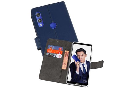 BAOHU Booktype Telefoonhoesjes - Bookcase Hoesje - Wallet Case -  Geschikt voor Huawei Note 10 - Navy