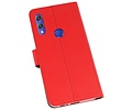 Booktype Telefoonhoesjes - Bookcase Hoesje - Wallet Case -  Geschikt voor Huawei Note 10 - Rood