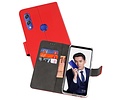 BAOHU Booktype Telefoonhoesjes - Bookcase Hoesje - Wallet Case -  Geschikt voor Huawei Note 10 - Rood