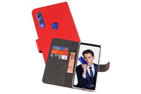 Booktype Telefoonhoesjes - Bookcase Hoesje - Wallet Case -  Geschikt voor Huawei Note 10 - Rood