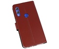 Booktype Telefoonhoesjes - Bookcase Hoesje - Wallet Case -  Geschikt voor Huawei Note 10 - Bruin