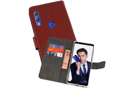 Booktype Telefoonhoesjes - Bookcase Hoesje - Wallet Case -  Geschikt voor Huawei Note 10 - Bruin