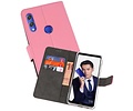 Booktype Telefoonhoesjes - Bookcase Hoesje - Wallet Case -  Geschikt voor Huawei Note 10 - Roze
