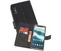 BAOHU Booktype Telefoonhoesjes - Bookcase Hoesje - Wallet Case -  Geschikt voor Moto One Power - Zwart