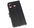 BAOHU Booktype Telefoonhoesjes - Bookcase Hoesje - Wallet Case -  Geschikt voor Samsung Galaxy A6s - Zwart