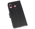 Booktype Telefoonhoesjes - Bookcase Hoesje - Wallet Case -  Geschikt voor Samsung Galaxy A6s - Zwart