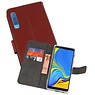 BAOHU Wallet Cases Hoesje Galaxy A7 (2018) Bruin