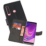 Wallet Cases Hoesje Samsung Galaxy A9 2018 Zwart