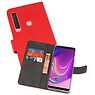 BAOHU Wallet Cases Hoesje Samsung Galaxy A9 2018 Rood