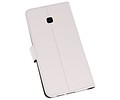 BAOHU Booktype Telefoonhoesjes - Bookcase Hoesje - Wallet Case -  Geschikt voor Samsung Galaxy J4 Plus - Wit