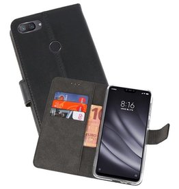 BAOHU Wallet Cases Hoesje XiaoMi Mi 8 Lite Zwart