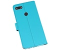 BAOHU Booktype Telefoonhoesjes - Bookcase Hoesje - Wallet Case -  Geschikt voor XiaoMi Mi 8 Lite - Blauw