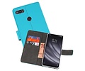 Booktype Telefoonhoesjes - Bookcase Hoesje - Wallet Case -  Geschikt voor XiaoMi Mi 8 Lite - Blauw
