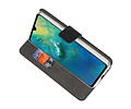 BAOHU Booktype Telefoonhoesjes - Bookcase Hoesje - Wallet Case -  Geschikt voor Huawei Mate 20 - Zwart