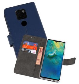 BAOHU Wallet Cases Hoesje Huawei Mate 20 Navy