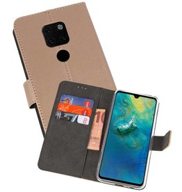 BAOHU Wallet Cases Hoesje Huawei Mate 20 Goud