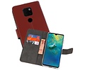BAOHU Booktype Telefoonhoesjes - Bookcase Hoesje - Wallet Case -  Geschikt voor Huawei Mate 20 - Bruin