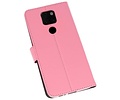 Booktype Telefoonhoesjes - Bookcase Hoesje - Wallet Case -  Geschikt voor Huawei Mate 20 - Roze