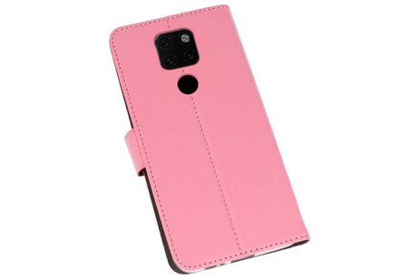 BAOHU Booktype Telefoonhoesjes - Bookcase Hoesje - Wallet Case -  Geschikt voor Huawei Mate 20 - Roze