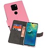 BAOHU Wallet Cases Hoesje Huawei Mate 20 Roze