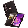 BAOHU Zakelijke Bookstyle Hoesje Samsung Galaxy A9 2018 Mocca