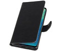 BAOHU Zakelijke Book Case Telefoonhoesje Geschikt voor de Huawei Mate 20 - Portemonnee Hoesje - Pasjeshouder Wallet Case - Zwart