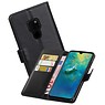 BAOHU Zakelijke Bookstyle Hoesje Huawei Mate 20 Zwart