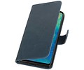 BAOHU Zakelijke Book Case Telefoonhoesje Geschikt voor de Huawei Mate 20 - Portemonnee Hoesje - Pasjeshouder Wallet Case - Blauw