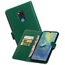 BAOHU Zakelijke Bookstyle Hoesje Huawei Mate 20 X Groen