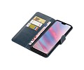 BAOHU Zakelijke Book Case Telefoonhoesje Geschikt voor de Huawei Y9 2019 - Portemonnee Hoesje - Pasjeshouder Wallet Case - Blauw