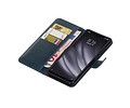 BAOHU Zakelijke Book Case Telefoonhoesje - Portemonnee Hoesje - Pasjeshouder Wallet Case - Geschikt voor XiaoMi Mi 8 Lite - Blauw