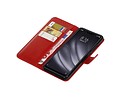 BAOHU Zakelijke Book Case Telefoonhoesje - Portemonnee Hoesje - Pasjeshouder Wallet Case - Geschikt voor XiaoMi Mi 8 Lite - Rood