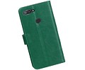 BAOHU Zakelijke Book Case Telefoonhoesje - Portemonnee Hoesje - Pasjeshouder Wallet Case - Geschikt voor XiaoMi Mi 8 Lite - Groen