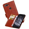BAOHU Zakelijke Bookstyle Hoesje XiaoMi Mi 8 Lite Bruin