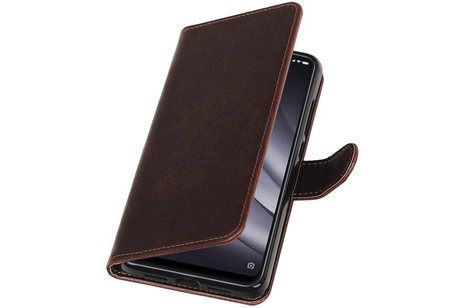 Zakelijke Bookstyle Hoesje voor XiaoMi Mi 8 Lite Mocca